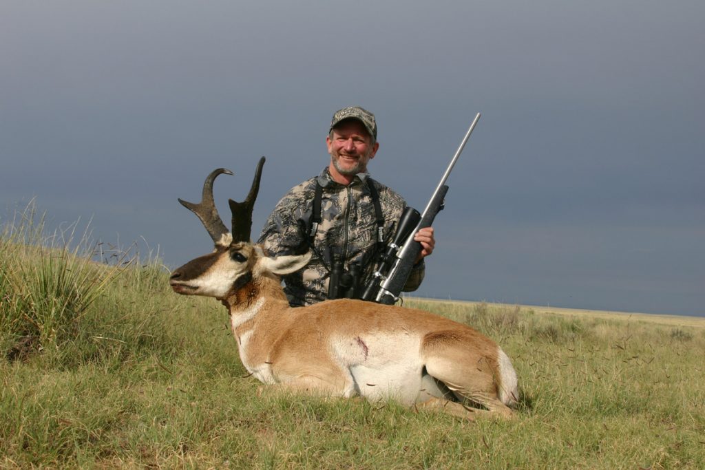 The author took this near-record book qualifying pronghorn in New Mexico. It scored 78 Boone & Crockett points.