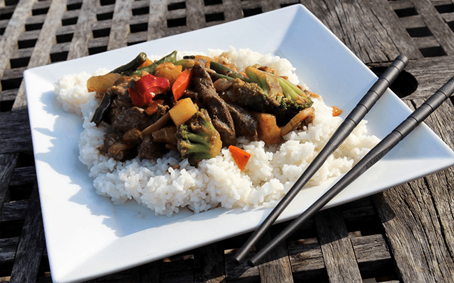 Goose Stir Fry