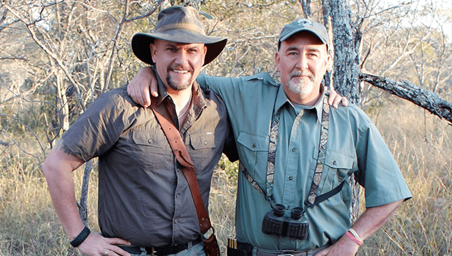 Author's hunting Binocular