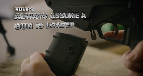 Rule 2: Always assume a gun is loaded