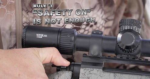 Rule 3: "Safety On" is Not Enough