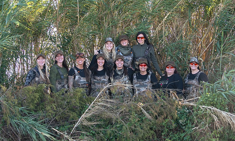 The Hunt Like a Girl +ONE Waterfowl Hunting group.