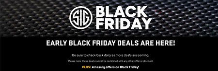 SIG SAUER - Black Friday Sales