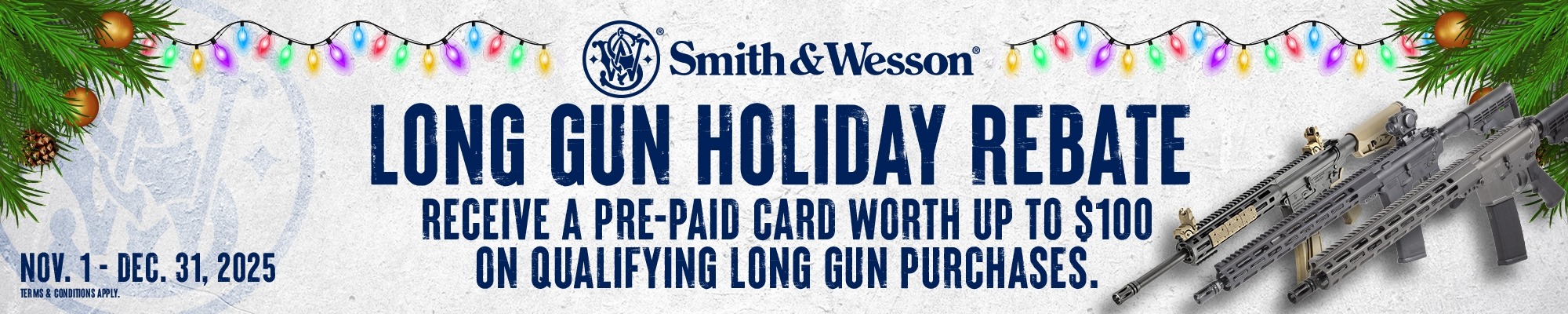 Smith & Wesson Holiday Rebate