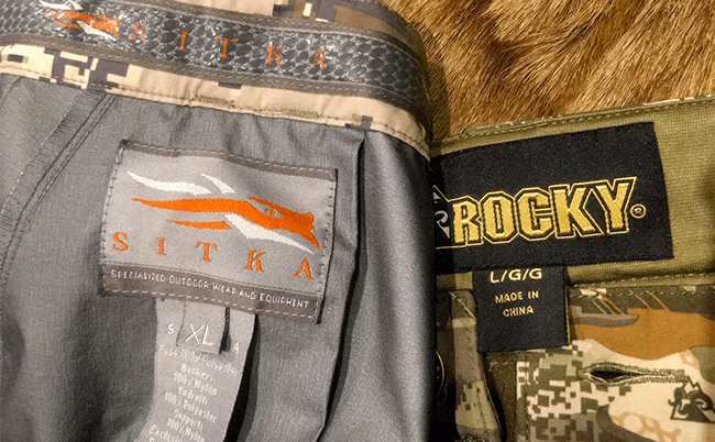 Hunting Clothing Fit and Size