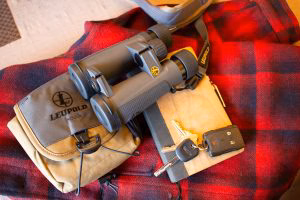 A good binocular is your best friend while scouting your deer hunting property.