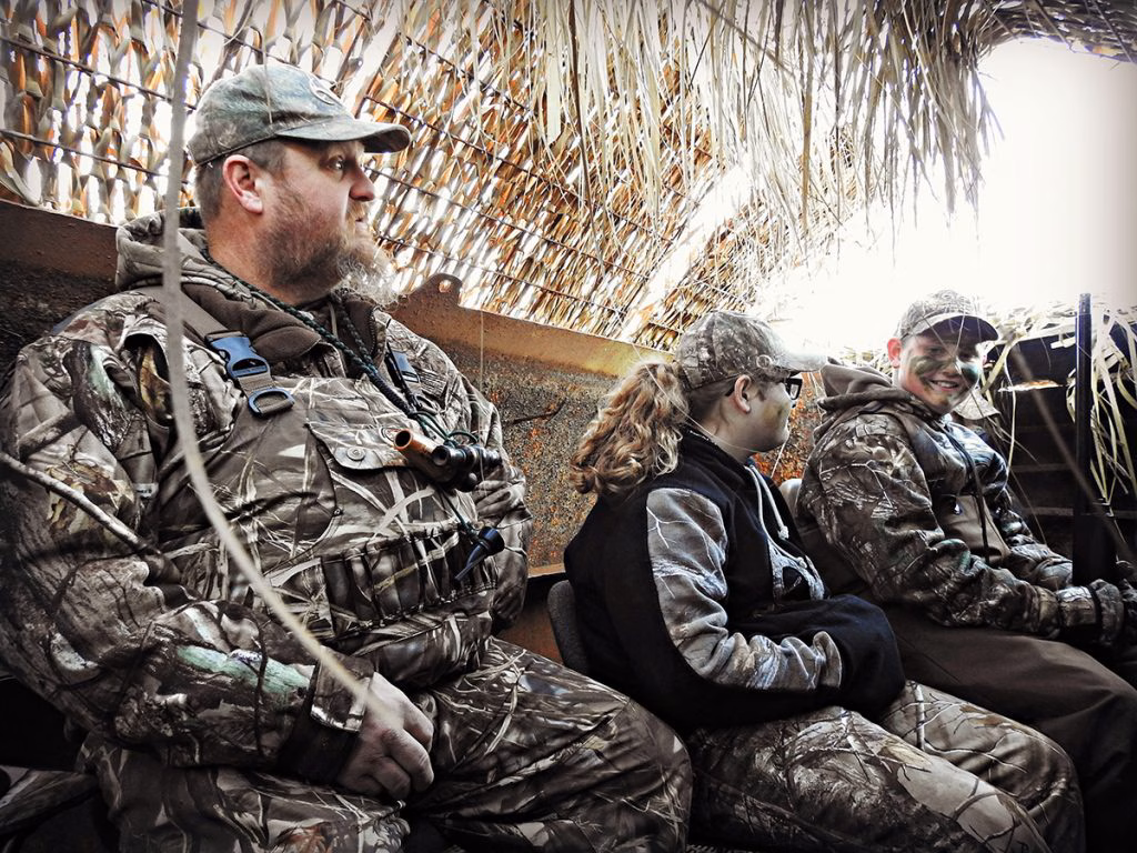 Make sure everyone in the blind knows where their safe shooting lanes are. Limit shots to directly in front of each blind position. No duck or goose is worth an accident.