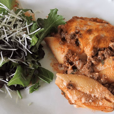 Plated Venison Shells