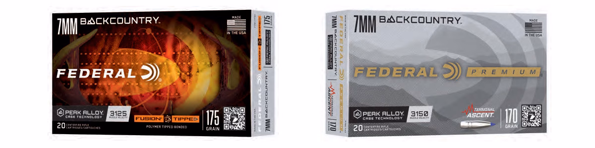 Federal Premium 7MM Backcountry factory ammo
