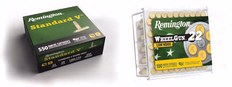 New Remington rimfire and revolver ammunition 